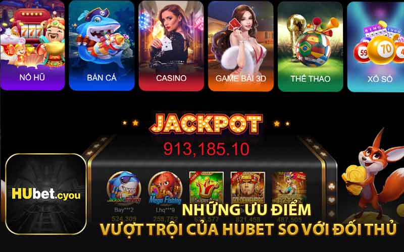 Những Ưu Điểm Vượt Trội Của HUBET So Với Đối Thủ