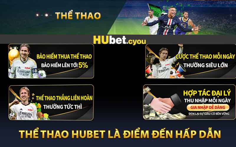 Thể Thao HUBET Là Điểm Đến Hấp Dẫn